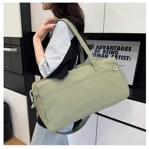 Borsa da Viaggio Casual di Grande Capienza Borsa Sportiva Moda con Separazione Asciutto Bagnato e Scomparto Scarpe