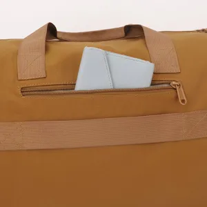 Sac de voyage de sport imperméable grande capacité vue de détail, sac de fitness en nylon
