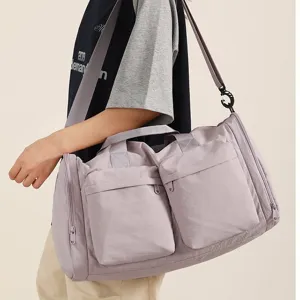 Grand Sac de Voyage de Grande Capacité Imperméable Sac de Sport Pliable Sac de Bagages Sport Casual Pour Hommes et Femmes