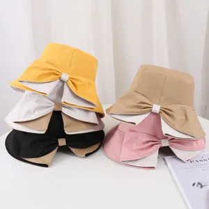 Collection de chapeaux de pêcheur à fente et nœud pour femmes en plusieurs couleurs d'été