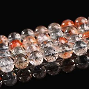 Natuurlijke transparante Super Seven kwarts kralen voor handgemaakte sieraden
