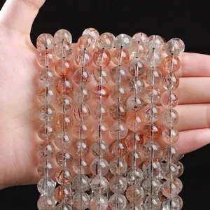 Natuurlijke transparante super zeven kwartskralen voor het maken van DIY-sieraden
