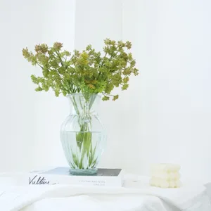 Künstlicher Grünzweig Plastik Sukkulente Frucht Falsche Blume Für Zuhause Esstisch Hochzeit Party Dekorative Pflanze