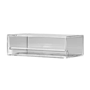 Caja de Almacenamiento de Medicamentos Transparente Organizador Apilable Estilo Cajón PET Botiquín de Primeros Auxilios Gran Capacidad