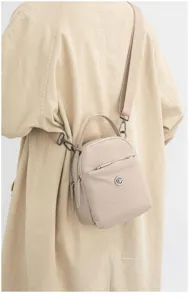 Bolso cruzado ligero de nailon para mujer mini mochila de hombro con múltiples bolsillos.