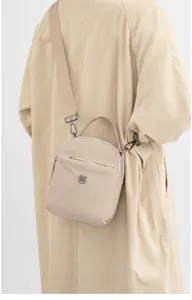 Bolso cruzado ligero de nylon para mujer, elegante mini bolso con múltiples bolsillos.