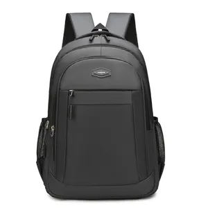 Grote capaciteit waterdichte reisrugzak voor heren casual outdoor schooltas zwart