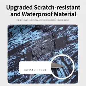 Détail du tissu résistant aux rayures et imperméable pour sacs à dos