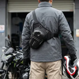 Waterproof motorcycle leg bag tactical drop leg bag waist pack knight riding gear