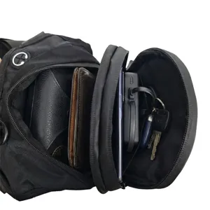 Waterproof motorcycle leg bag tactical waist pouch multi-functional rider sling bag for men
