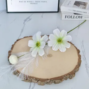 Artificial cosmos flower silk bouquet Korean home decor faux floral arrangement for table.