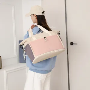 Grote Capaciteit Reistas Waterdichte Oxford Stof Multifunctioneel Nat- en Droogscheiding Sporttas Duffle Bag Voor Vrouwen Mannen