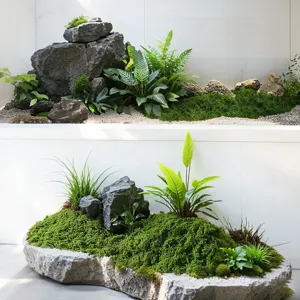 Artificial moss turf fake moss micro landscape rockery decoration gardening bonsai greening