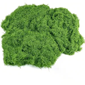 Artificial green moss turf fake moss for micro landscape rockery bonsai garden decor