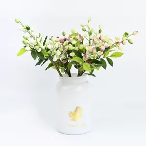 Mazzo di rami di bacche di olivo artificiali finta pianta per decorazione domestica bellissima
