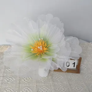 Fleur artificielle en soie de pivoine pour vitrine de mariage décoration florale fausse