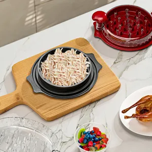 Professional manual chicken shredder tool for pulled pork and shredded chicken