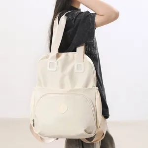 Sac à dos femme grande capacité élégant cabas multifonctionnel sac bandoulière voyage