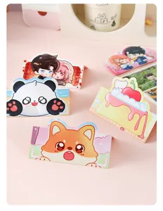Selection of cute cartoon card headers featuring panda and puppy designs for gifts