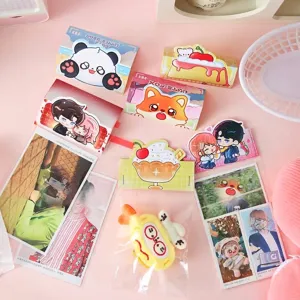 Cute cartoon animal packaging card headers for gift cards and small gift items