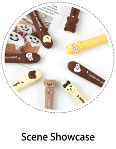 Brosse à cheveux mignonne ours lapin de dessin animé portable pour dortoir étudiant