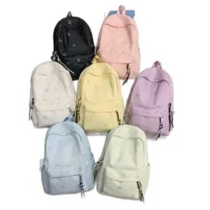 Casual large capacity backpack stylish school bookbag for students and daily commuting