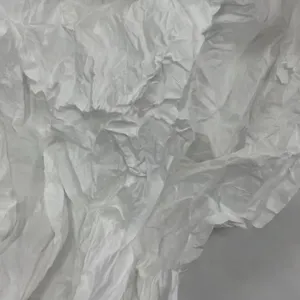 White textured hand-kneaded paper for gift wrapping and bouquet decoration