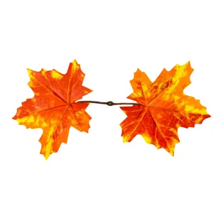 Kunstmatige esdoornbladeren decoratie voor herfst oogst Thanksgiving huwelijk feest
