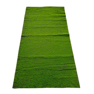 Realistic artificial green moss turf mat for landscaping and micro-landscape decoration