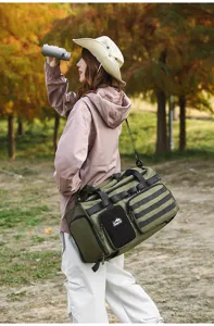 Grand sac de voyage de grande capacite sport entrainement multifonctionnel sac bagage