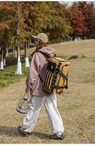 Grand sac à dos de voyage étanche sac de sport multifonctionnel bagage d'extérieur