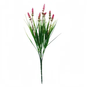 Artificial lavender bouquet detail shot, perfect for indoor home, restaurant and hotel decoration.