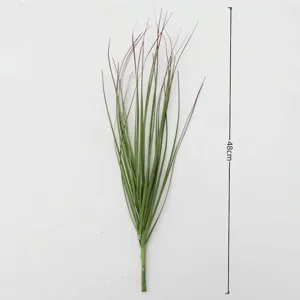 Λεπτομερής όψη τεχνητού γρασιδιού 48 cm για διακόσμηση γάμου και τοπίου φωτογραφικού στούντιο