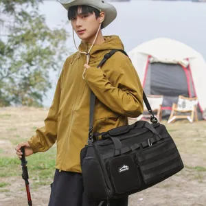Grand sac de voyage et de sport multifonctionnel grande capacité pour le fitness.