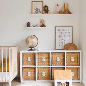 Leuke keramische konijn ladeknop voor kinderkamer meubels, witte enkele kast deurknop.