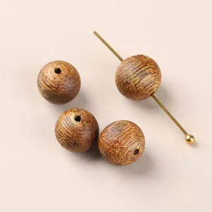 Natuurlijke Kynam Aloëhout ronde kralen voor handgemaakte DIY sieraden accessoires