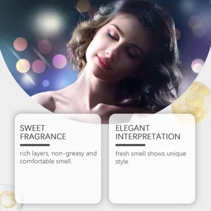 Luxury caramel vanilla perfume for women, long-lasting fresh scent for daily dating use.