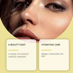 Detail van gladde huid die het hydraterende effect van de beautybox-producten toont