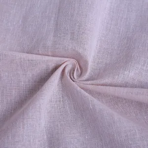Gedetailleerde macro-opname van de textuur en het weefsel van een katoenen zakdoek