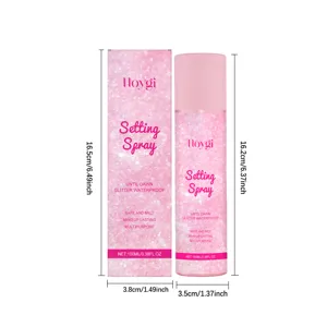 HOYGI Spray Fissante Glitterato Lunga Durata Impermeabile Trucco Viso Spray 100ml