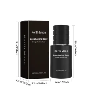 Άρωμα σπρέι ανδρών North Moon 50ml μακράς διαρκείας για ελκυστικά και γοητευτικά ραντεβού.