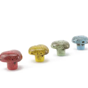 Pomello per mobili in ceramica cuore, maniglia cassetto leopardata, foro singolo