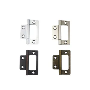 Thickened Iron Door Hinge Cabinet Furniture Hardware Modern Minimalist Electroplated Latch Home Accessory