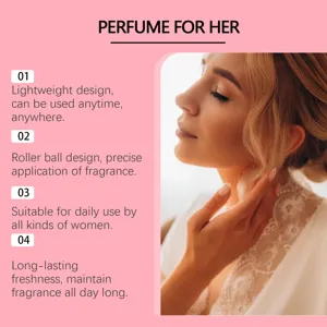 Roll-on-Parfum Detailansicht, leicht und tragbar, ideal für den täglichen Damenduft.