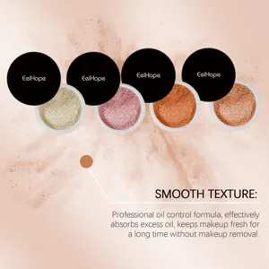 EelHope cipria in polvere opacizzante controllo olio trucco viso duraturo 4pz