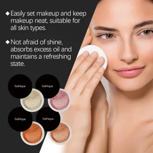 EelHope cipria in polvere opacizzante lunga tenuta trucco naturale cosmetico portatile