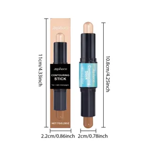 Double-ended contouring stick detail view showing size and dual shades with highlight.