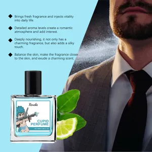 Spray de perfume Cupido refrescante para hombre con notas cítricas y fragancia duradera