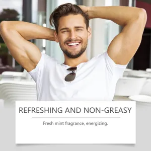 Heren verfrissende mint eau de toilette langdurige geur niet vet natuurlijk sport parfum
