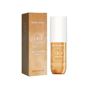 North Moon 90ml Jasmine & Sandalwood fine perfume spray, long lasting floral fragrance for women.